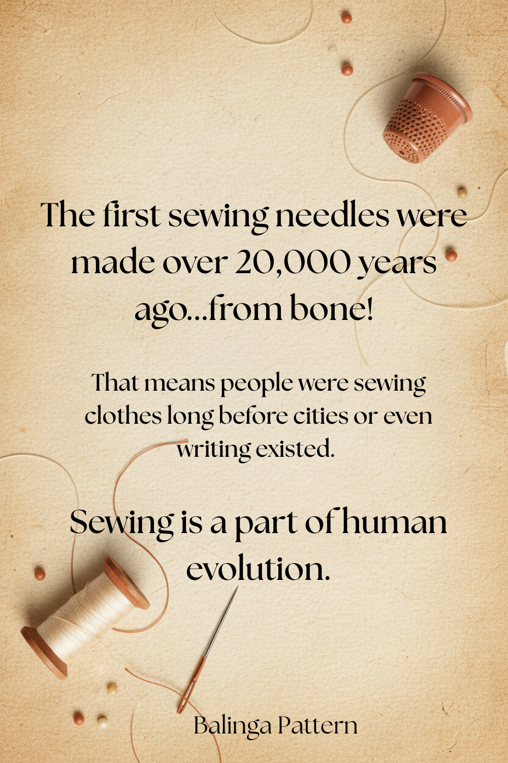 The First Sewing Needle Was Made From Bone — And It Changed Everything