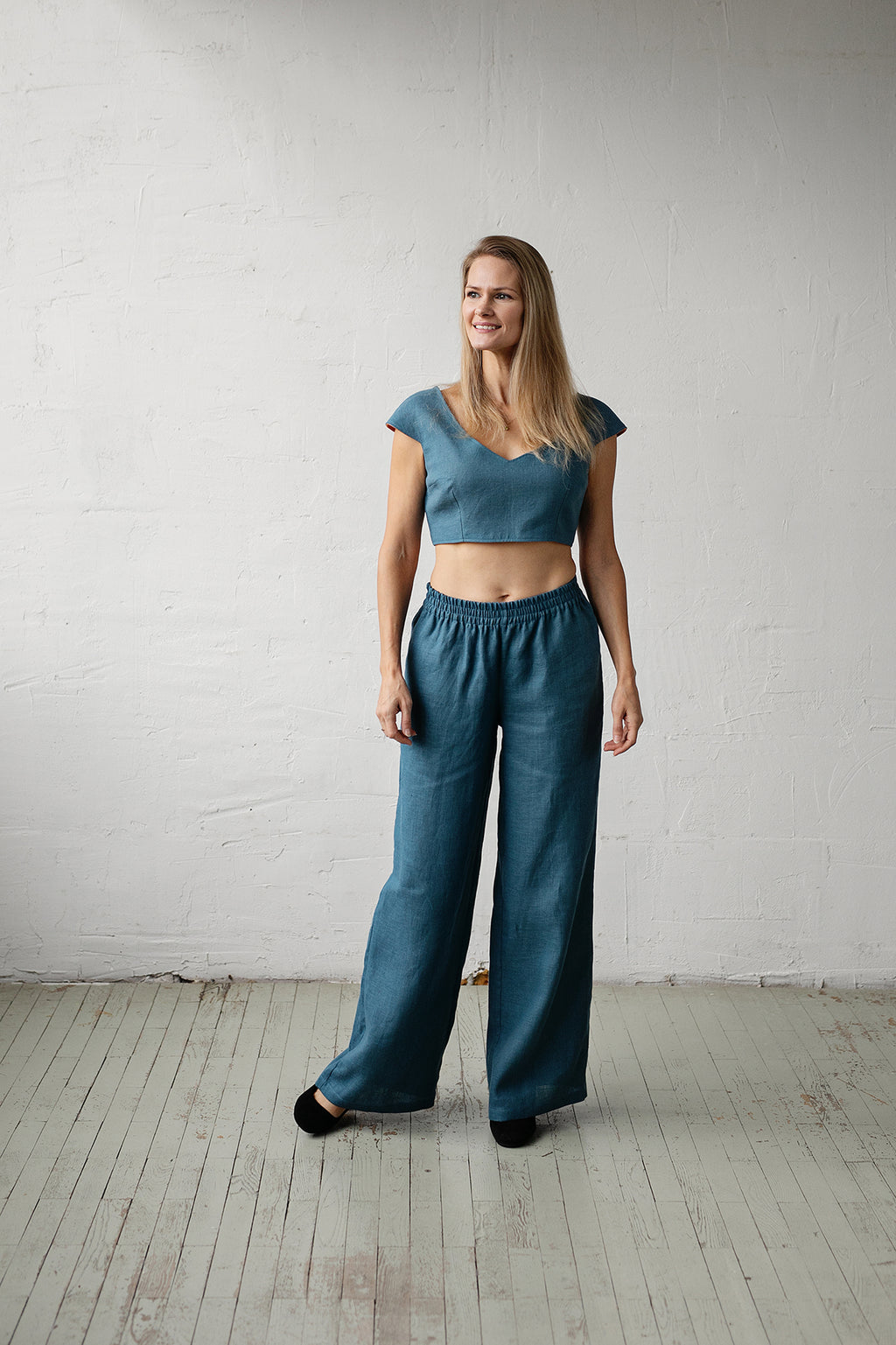 Wide Leg Pants Pattern  | Sizes XS-2XL