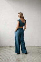 Wide Leg Pants Pattern  | Sizes XS-2XL