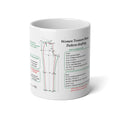 Sewing Mug King size with Women Trousers Block Pattern Drafting instruction | Sewing Pattern Diagram, 20oz Jumbo Mug