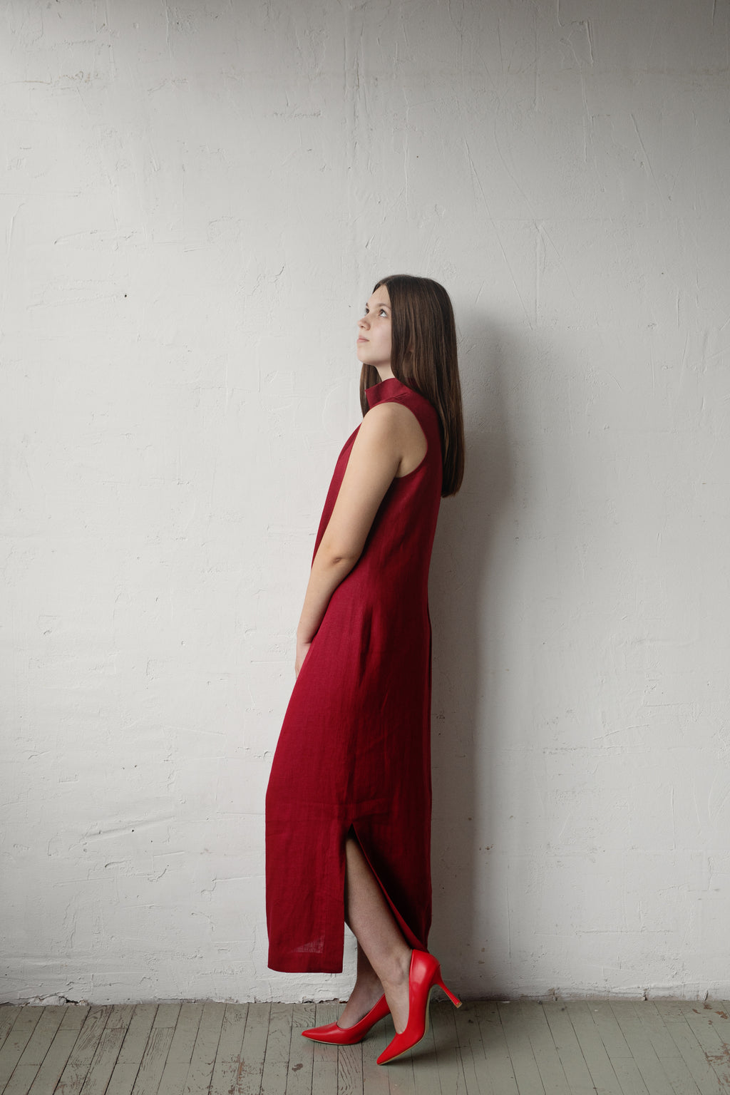 Summer Maxi Dress Sewing Pattern: Cowl Neck, Sleeveless, Sizes XS-3XL (PDF Download)