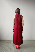 Summer Maxi Dress Sewing Pattern: Cowl Neck, Sleeveless, Sizes XS-3XL (PDF Download)