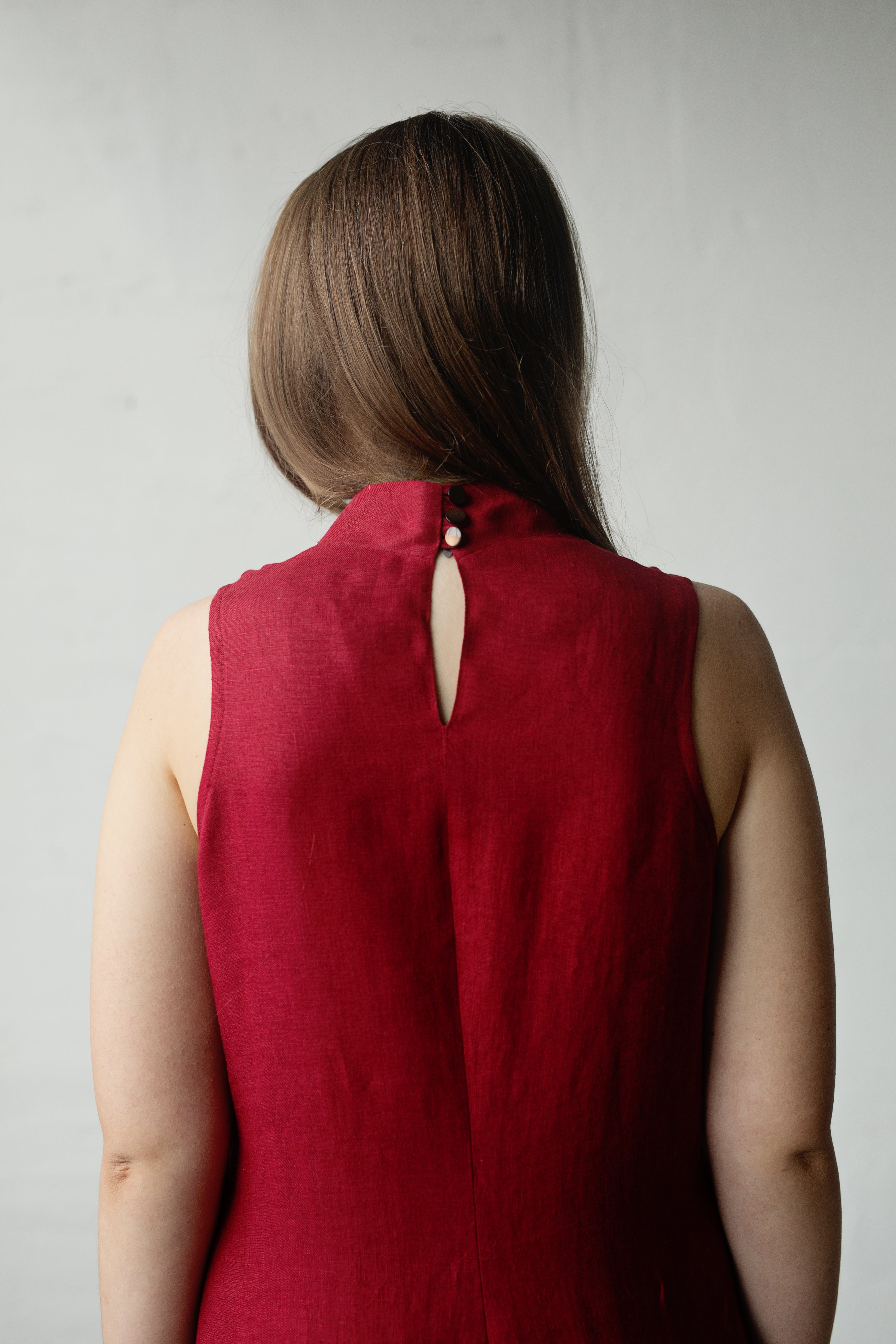 Summer Maxi Dress Sewing Pattern: Cowl Neck, Sleeveless, Sizes XS-3XL (PDF Download)