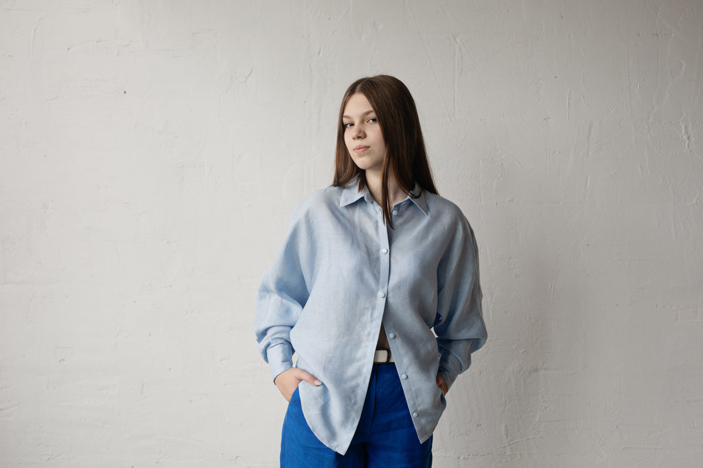 Batwings Sleeve Shirt Sewing Pattern | Sizes XS -3XL