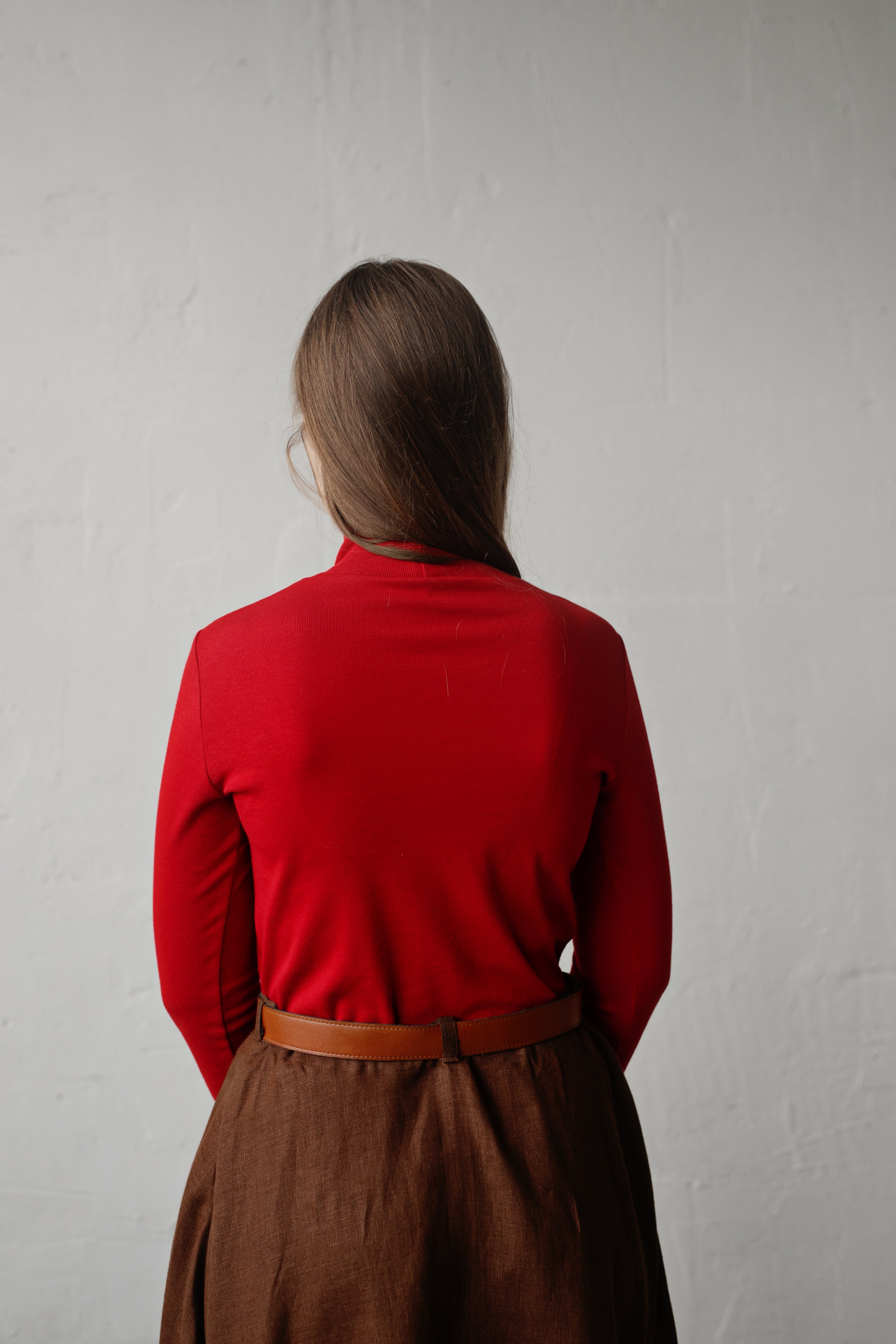 Turtleneck top sewing pattern | Sizes XS-3XL