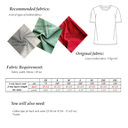 T-Shirt Sewing Pattern | Sizes XS-3XL