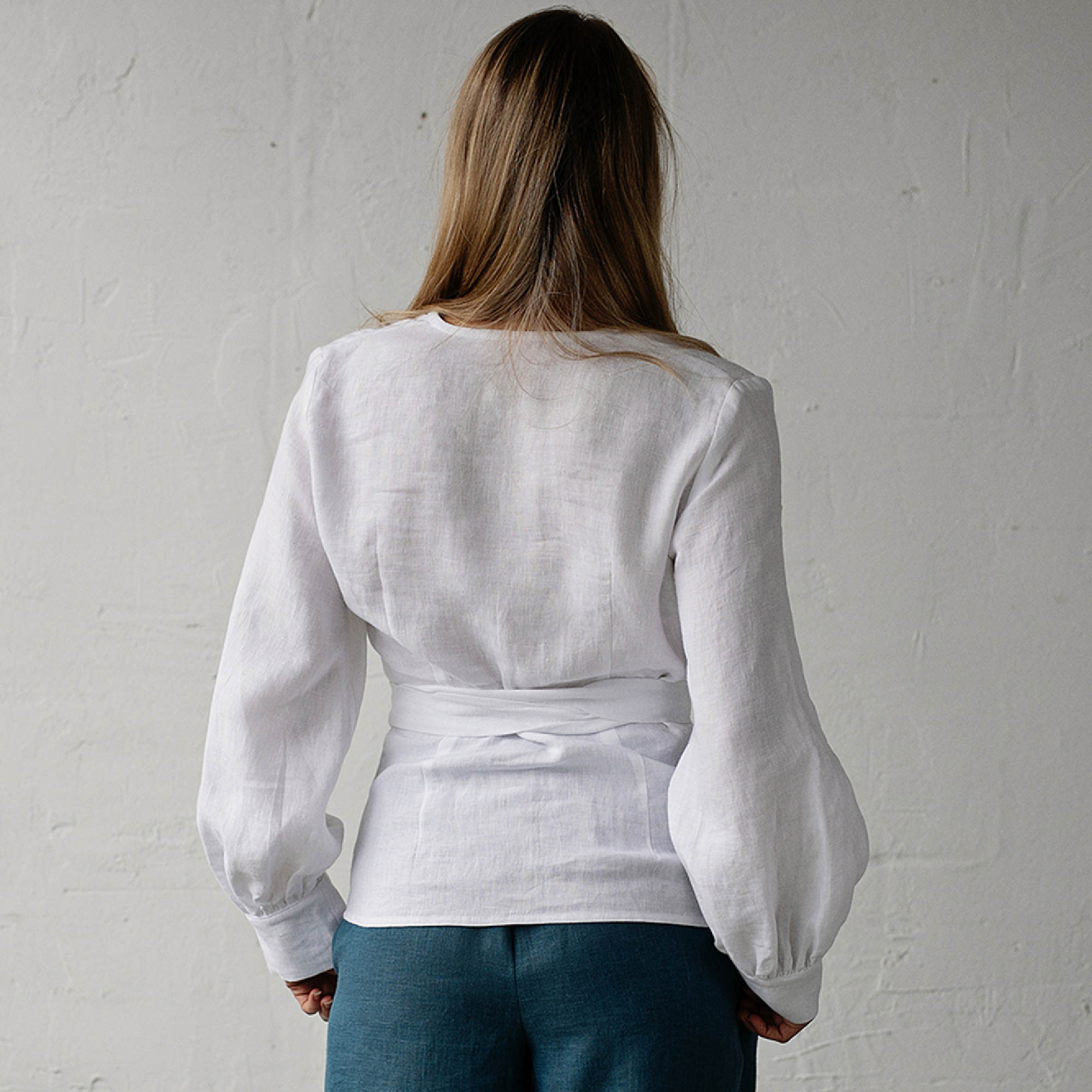 Wrap Blouse Sewing Pattern  | Sizes XS-2XL