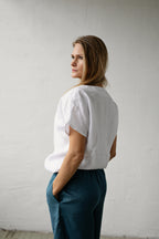 Easy Sewing Pattern for beginners - V-Neck Blouse  | Sizes XS-2XL