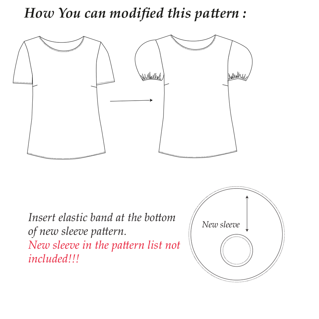 Vintage Blouse Sewing Pattern | Sizes XS-3XL