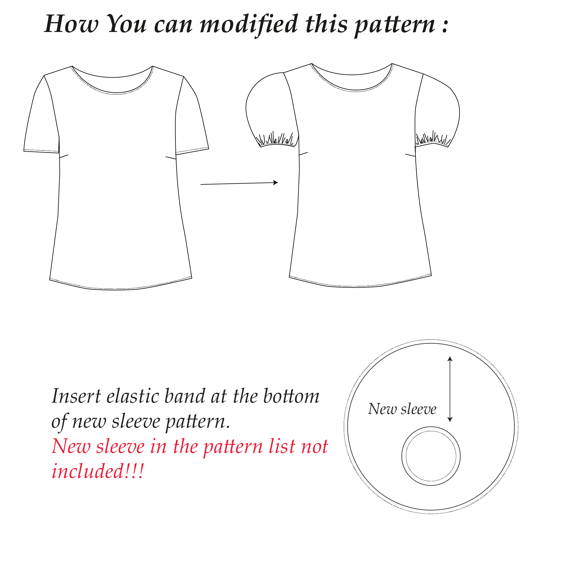 Vintage Blouse Sewing Pattern | Sizes XS-3XL