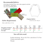 Origami Tunic Sewing Pattern| Sizes XS-2XL