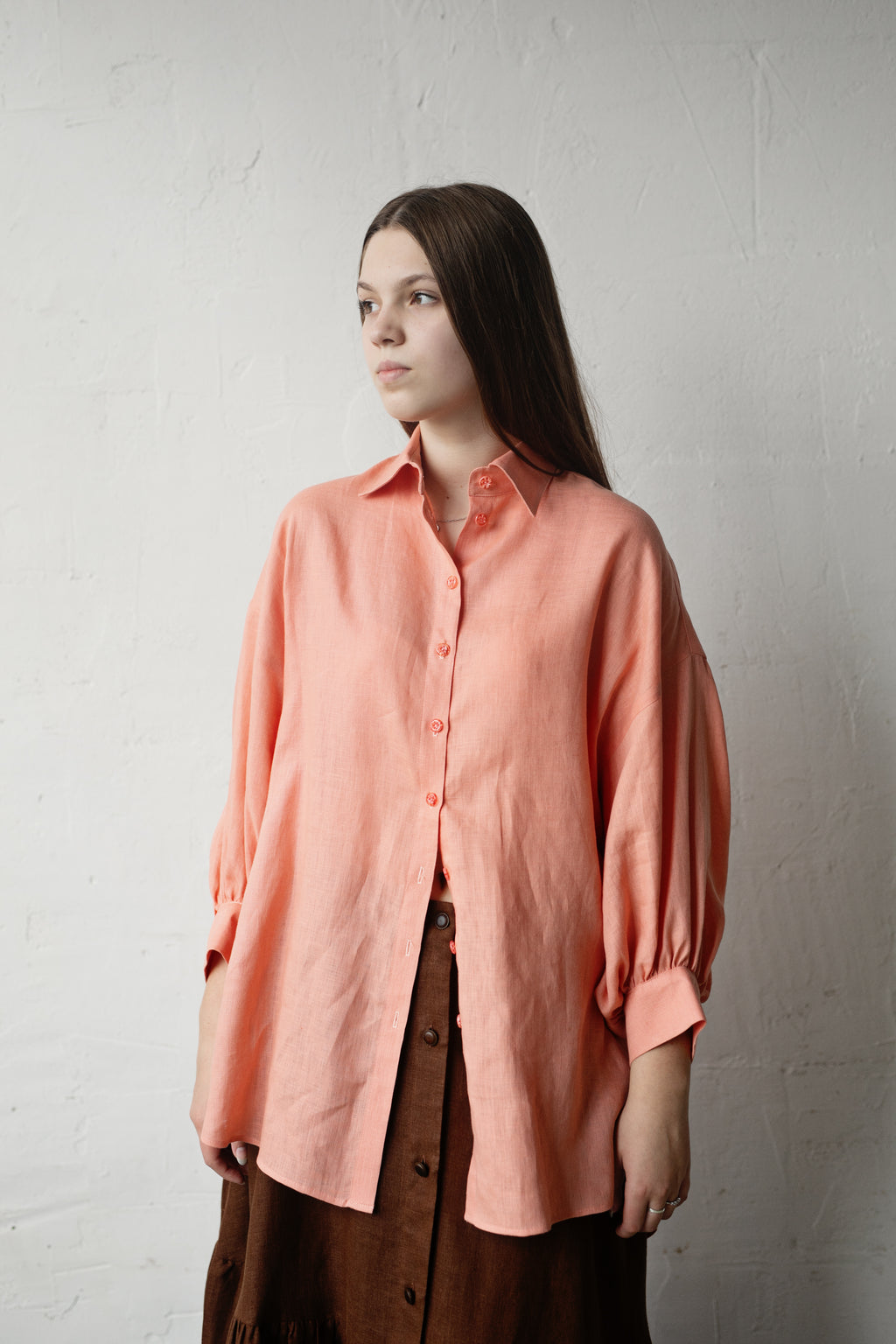 Oversized Shirt PDF Sewing Pattern - XS to 2XL Sizes Available