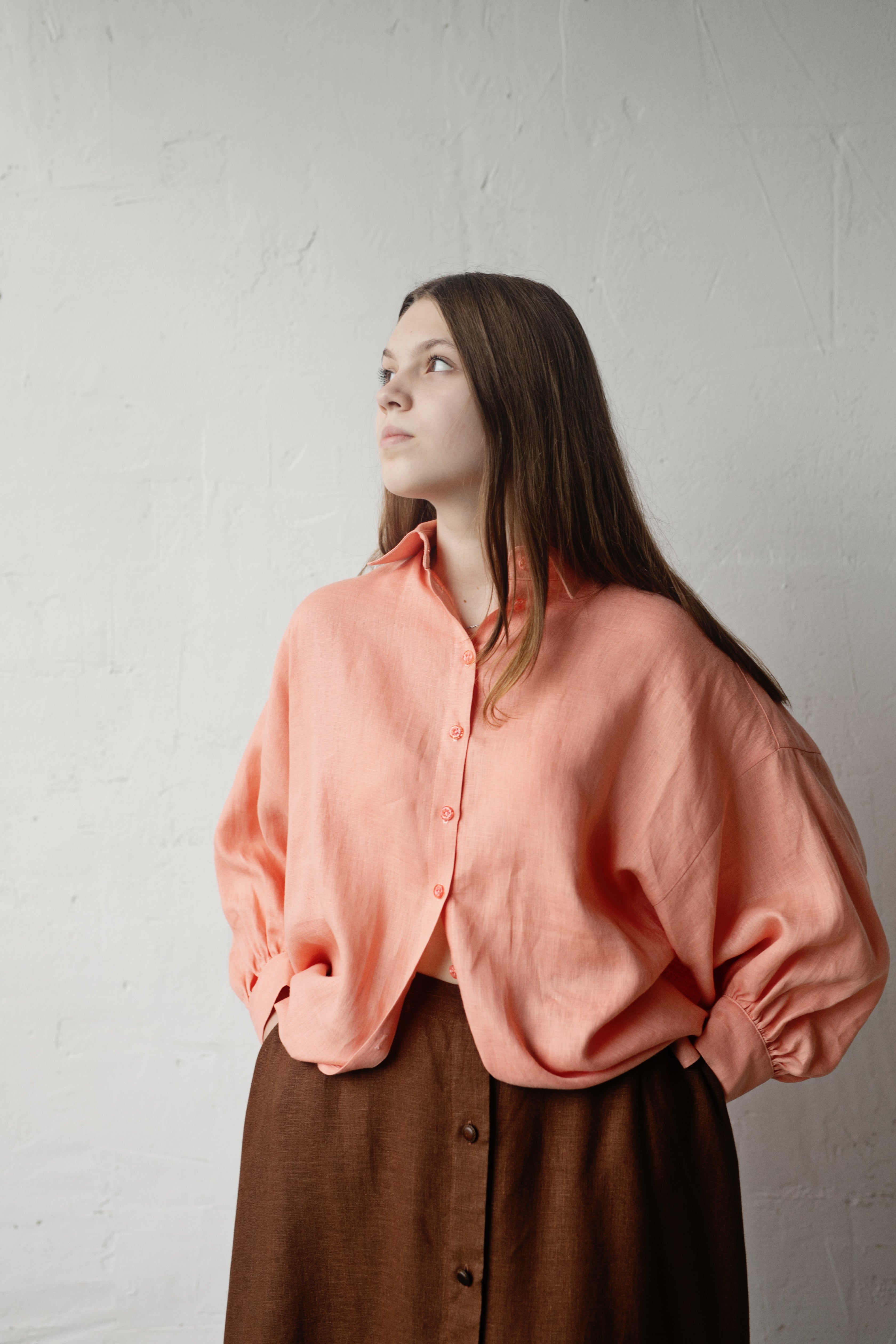 Oversized Shirt PDF Sewing Pattern - XS to 2XL Sizes Available