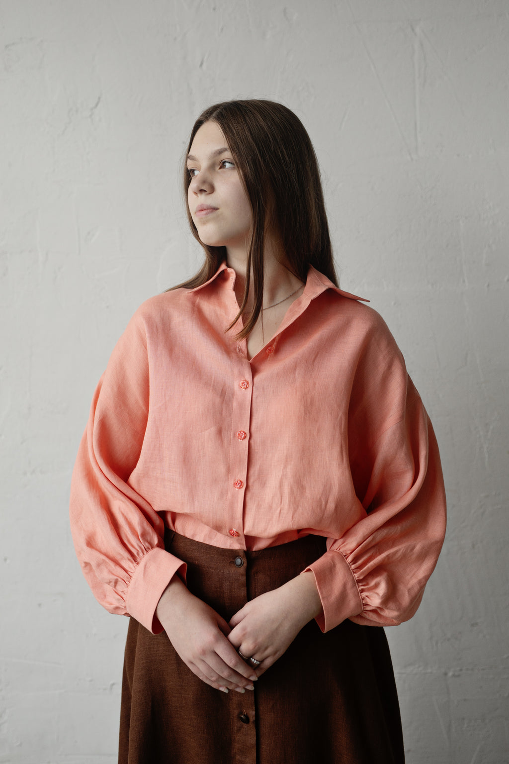 Oversized Shirt PDF Sewing Pattern - XS to 2XL Sizes Available