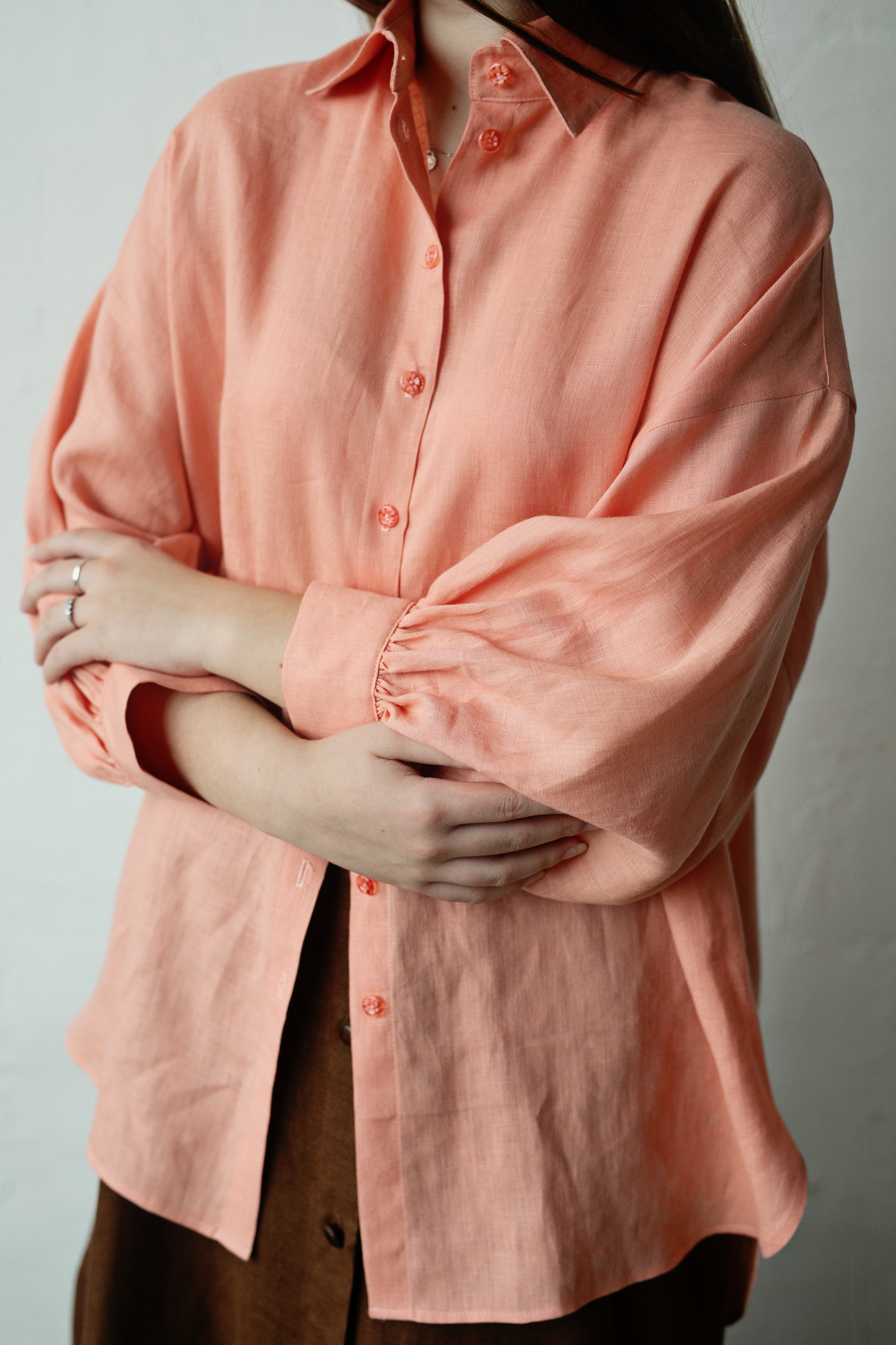 Oversized Shirt PDF Sewing Pattern - XS to 2XL Sizes Available