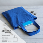 simple tote bag sewing pattern
