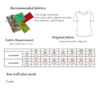Vintage Blouse Sewing Pattern | Sizes XS-3XL