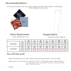 Wrap Trousers Pattern  | Sizes XS-3XL