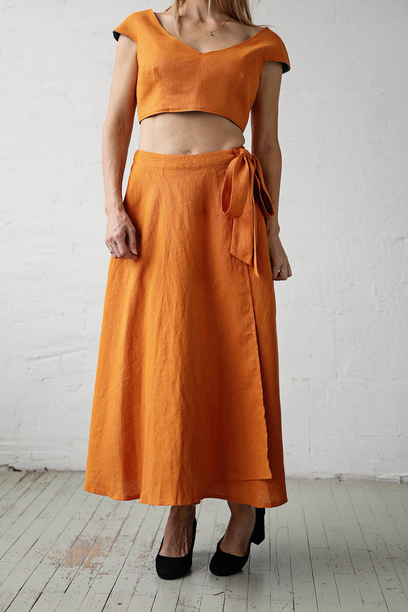 Wrap Skirt Sewing Pattern | Sizes XS-2XL