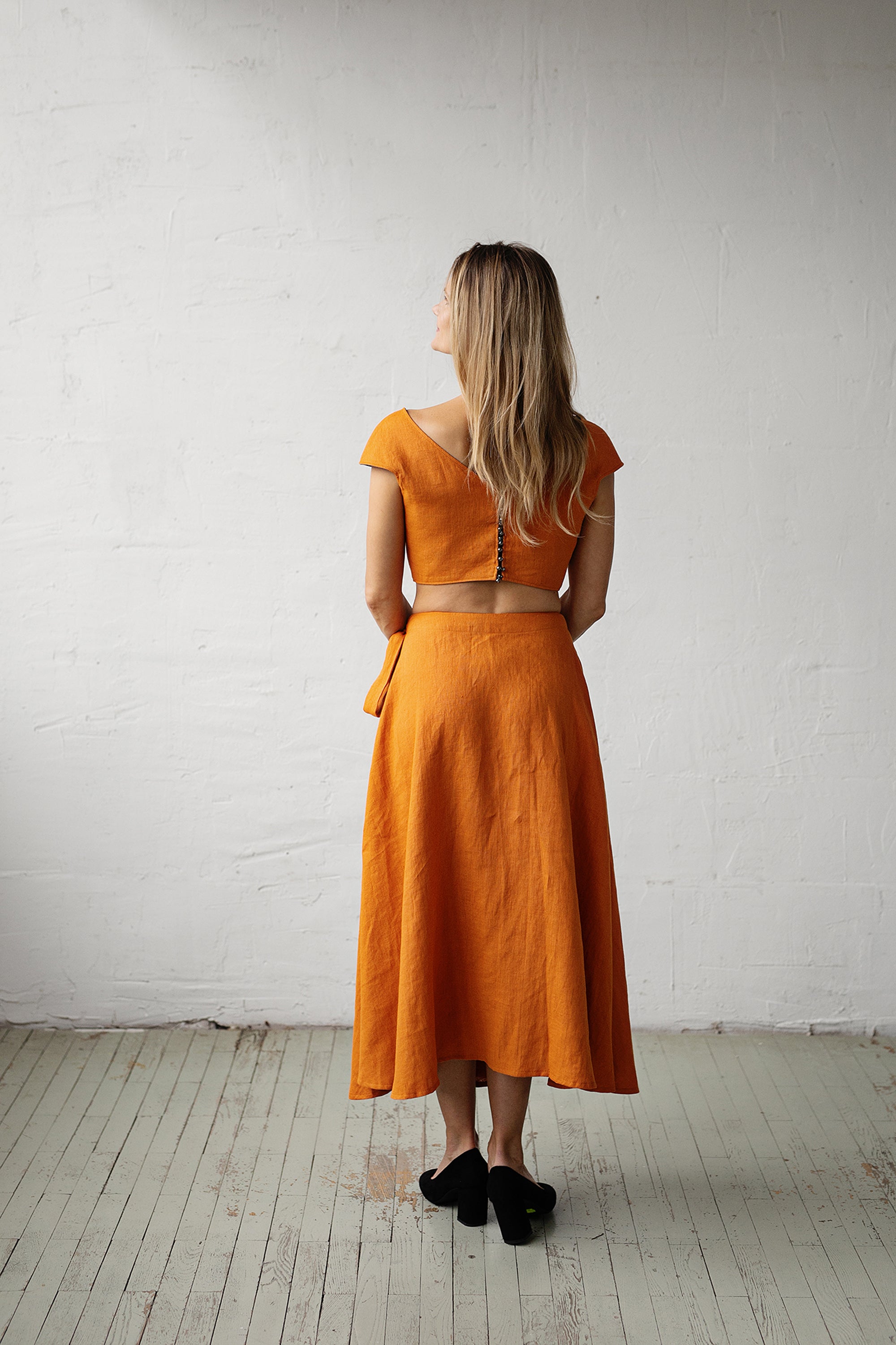 Wrap Skirt Sewing Pattern | Sizes XS-2XL